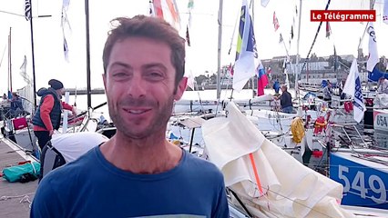 Mini-Transat. Charly Fernbach enthousiaste