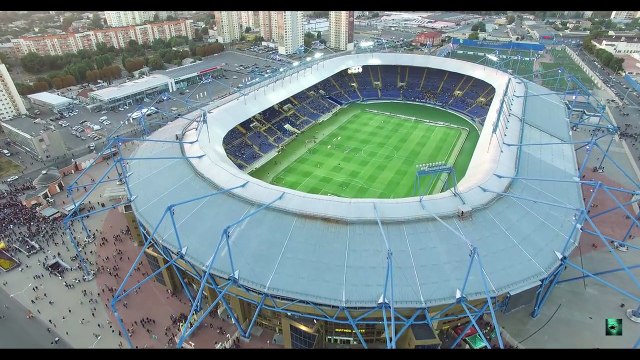 ОСК Металлист в преддверии матча Металлист - Шахтёр. Аэросъёмка 11/09/2015