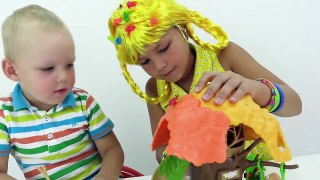 Hurufat | Видео для детей. ЮХУ и Летний лагерь  Игрушки Сюрпризы. Как вести себя в лифте