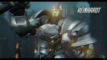 Gameplay Reinhardt Overwatch FR