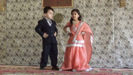 Cute Kids Performance at Public Science School