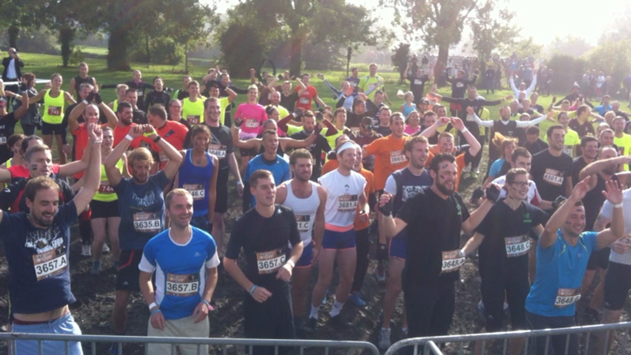 Ambiance au Mud day de Cabourg