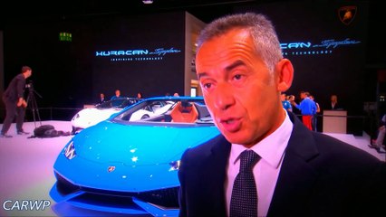 Download Video: MAURIZIO REGGIANI 186.450€ Lamborghini Huracán Spyder 2017 4x4 610 cv 57 mkgf 324 kmh 0-100 kmh 3,4 s @ 60 FPS