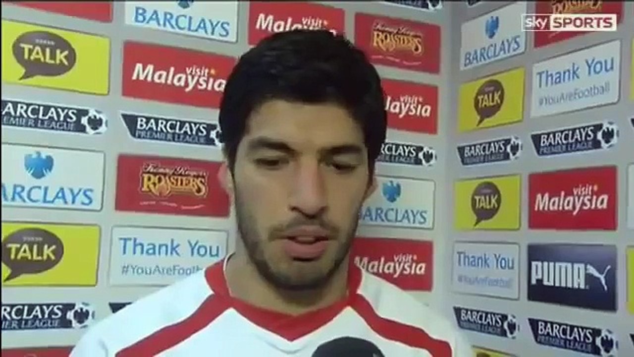 Cardiff Vs Liverpool 3-6 - Luis Suarez Interview After His Hat-Trick - March 22 2014 - [HQ]