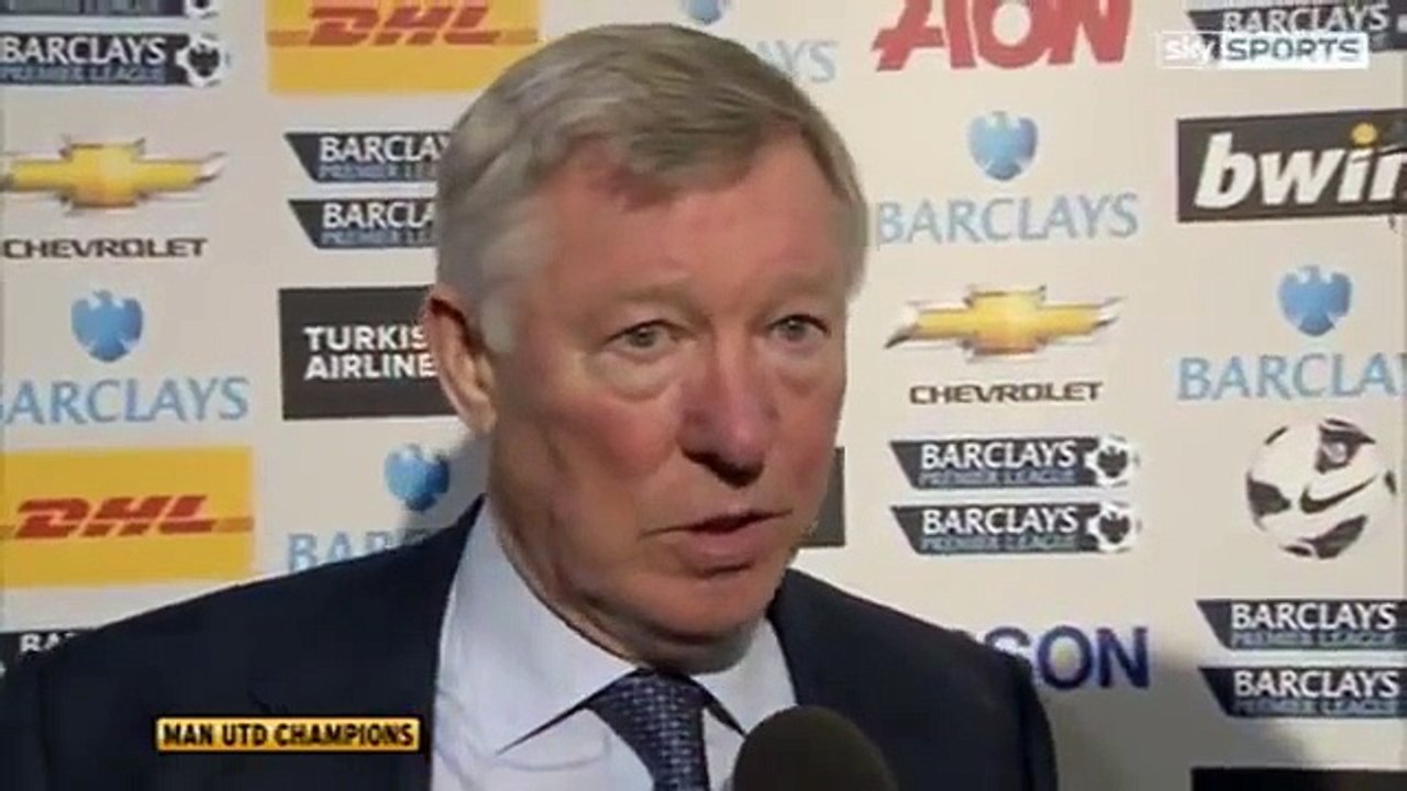 Manchester United Vs Aston Villa 3-0 - Sir Alex Ferguson Interview - April 22 2013 - [High Quality]