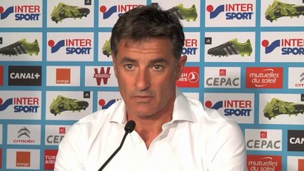 Foot - L1 - OM : Michel «Valbuena est un grand joueur»