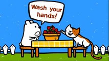 Didi's day 5 - Brush your teeth, Wash your hands - Dessin animé éducatif en anglais