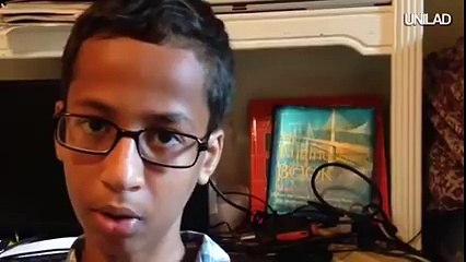 news broke of Ahmed's arrest over a clock he made, that his teachers mistook for a bomb