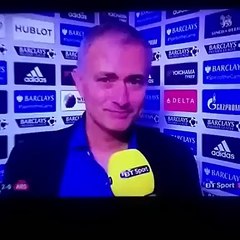Jose Mourinho had a very serious message for Arsenal fans in his post game interview