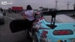 Girl rides in Drifting Toyota Supra - AWESOME REACTION!!! A Sp