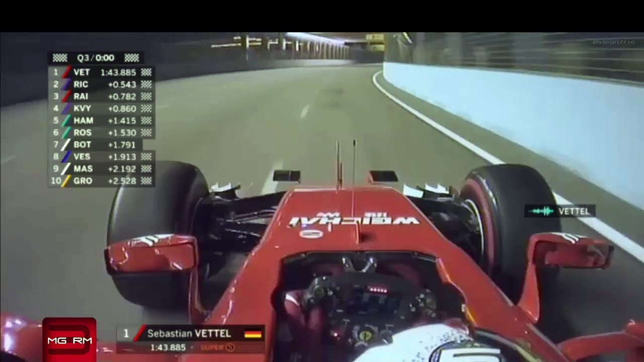 Vettel, quanta gioia: "Yeah! Lavoro fantastico"