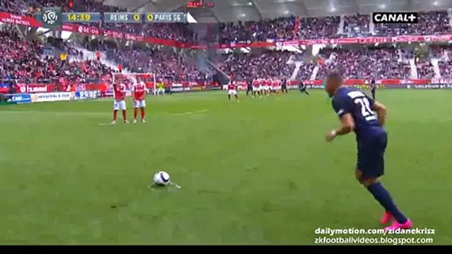 Javier Pastore Disallowed Goal | Stade Reims v. PSG 19.09.2015 HD
