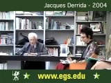 Jacques Derrida at E.G.S I