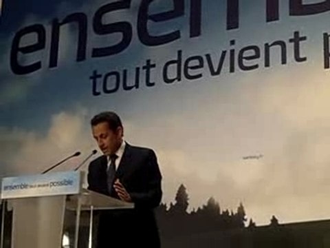 Discours Nicolas Sarkozy - 22 avril 2007