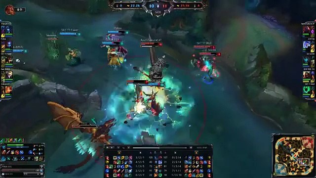 GE GorillA Kalista with SKT Wolf Thresh vs Ezreal KR LOL SoloQ Highlights