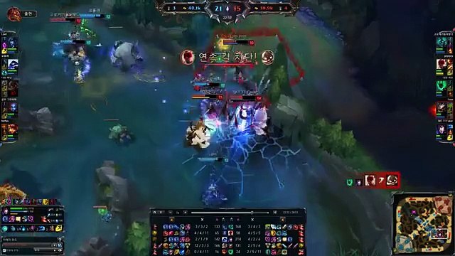 SKT T1 Faker Ahri vs Xerath KR LOL SoloQ Highlights