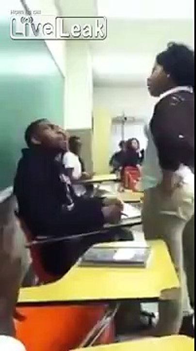 Classroom Fight: Guy VS Girl (Skip To 1:50)