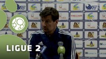 Conférence de presse US Créteil-Lusitanos - Valenciennes FC (0-1) : Thierry FROGER (USCL) - David LE FRAPPER (VAFC) - 2015/2016