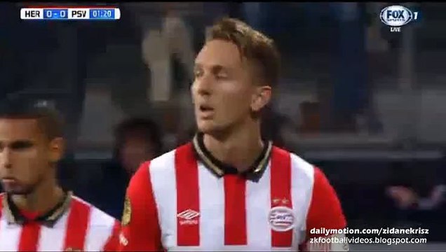 0-1 Luuk de Jong Goal | Heracles Almelo v. PSV Eindhoven 19.09.2015 HD