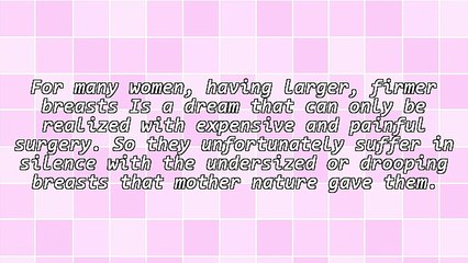 Natural Breast Enhancement For Attraction