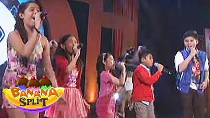 Banana Split: The Voice Kids Season 2 sing "Roar"