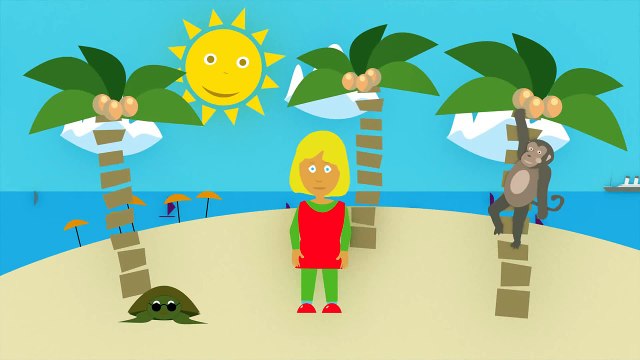 Polskie Piosenki dla dzieci Uczymy się części ciała - BajuBaju.tv