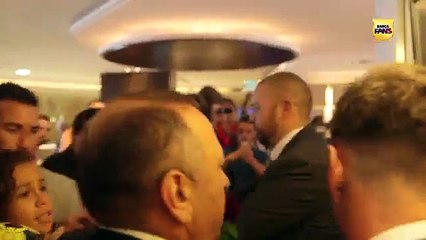 BEHIND THE SCENES - Following Lionel Messi at the UEFA Gala
