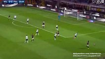 Carlos Bacca 1:0 | AC Milan v. Palermo 19.09.2015 HD