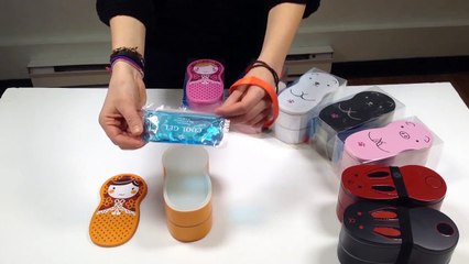 Boîtes à lunch bento Matryoshka dolls et Animal Bento set de HAKOYA