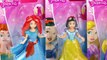 Play Doh Sparkle Princess Belle Anna Disney Frozen MagiClip Glitter Glider Magic Clip