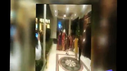 Ahmed Shehzad's wife arrival in Hotel
