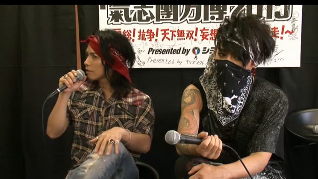 [NicoNico] KishidanBanpaku 2015.09.19 - interview with VAMPS