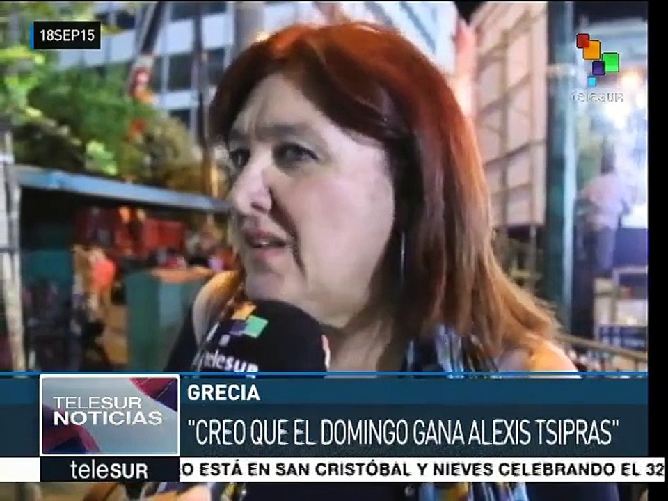 Grecia: Syriza cierra campaña electoral con un mitin en Atenas