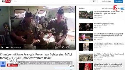 Deux soldats français se font remarquer pour une chanson publiée sur le web
