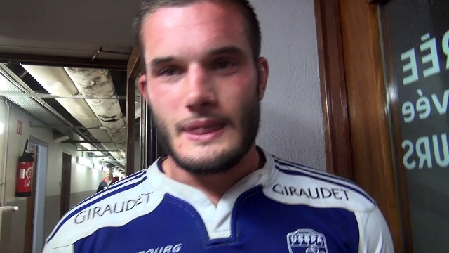 Rugby Fédérale 1 -Quentin Witt après Roc La Voulte Valence - US Bressane