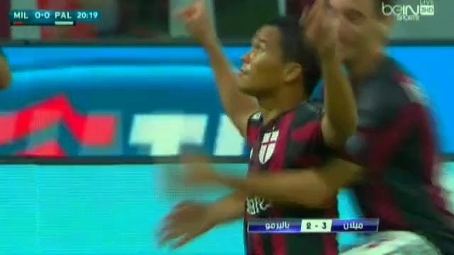 أهداف مباراة ميلان وباليرمو في الدوري الإيطالي