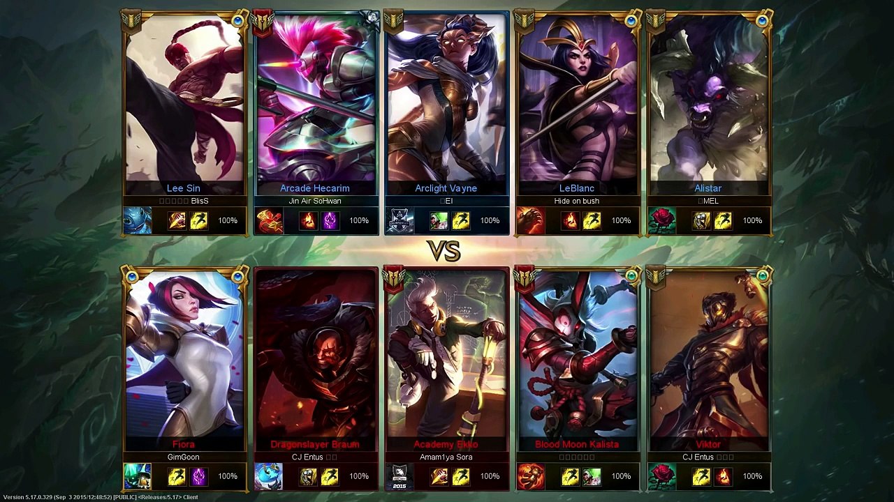 Faker picks LeBlanc