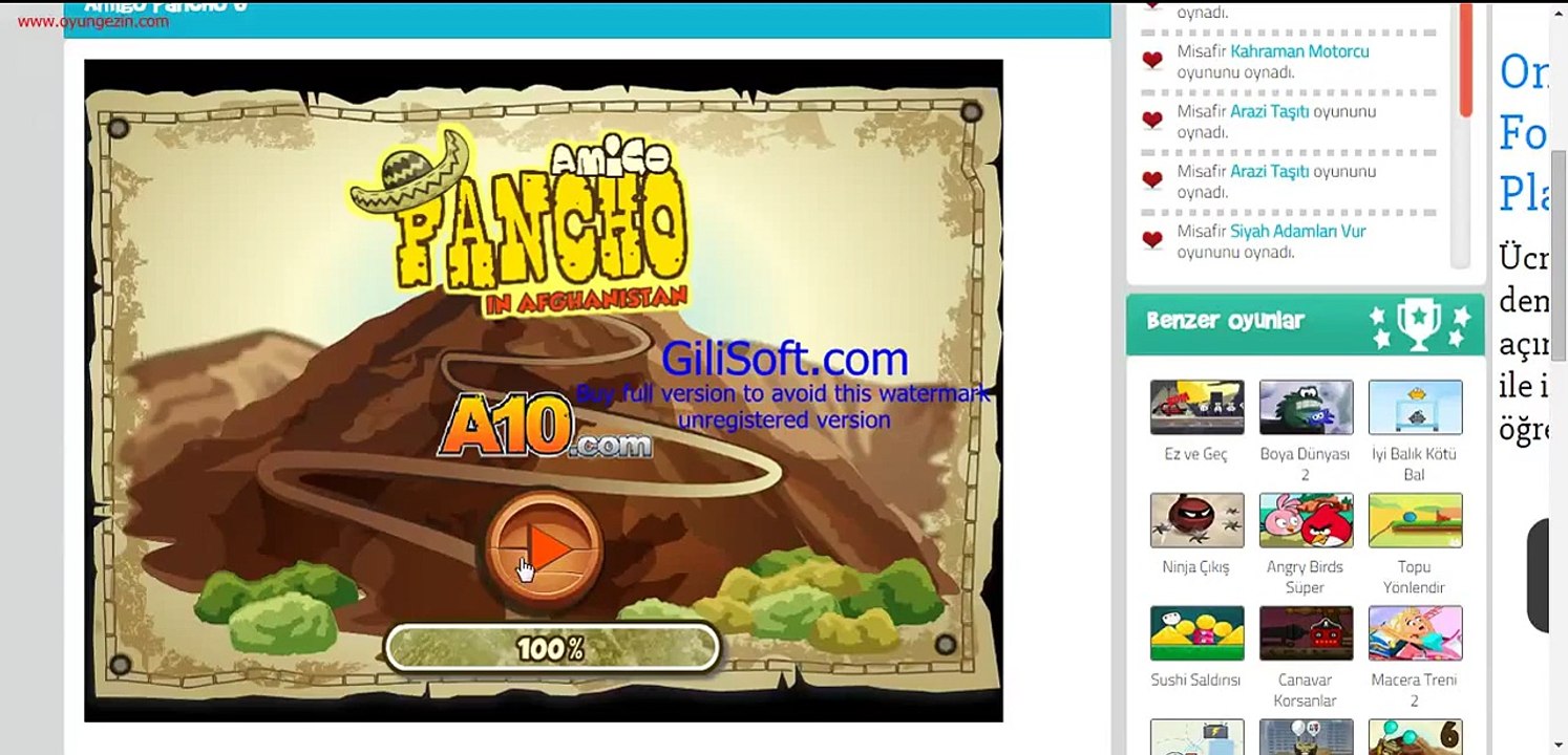 Amigo Pancho 6 super oyun....