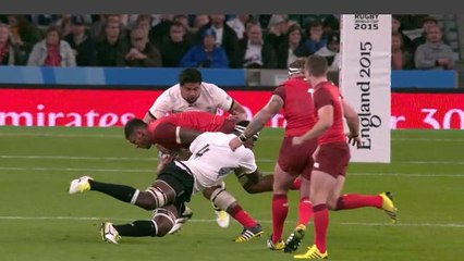 England vs Fiji - Key moments