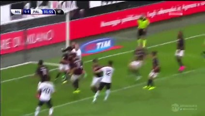 AC Milan 3–2 Palermo ALL Goals and Highlights Serie A 19.09.2015