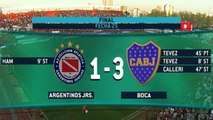 Argentinos Juniors 1 Boca Juniors 3 (Campeonato 2015)