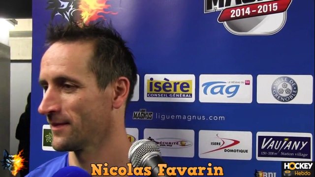 Nicolas Favarin - Ligue Magnus - Grenoble vs Strasbourg
