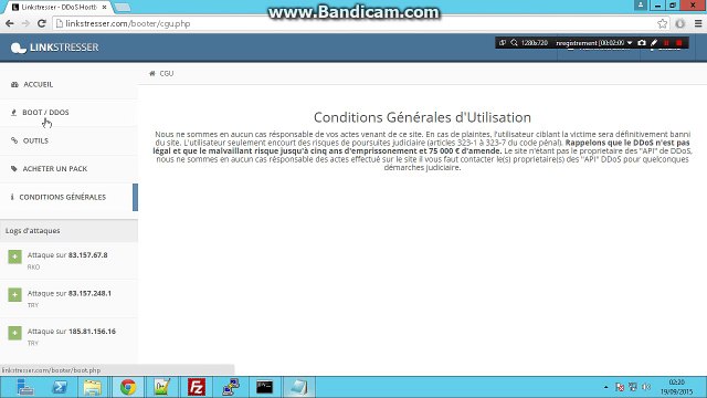 [TUTO 100% FONCTIONNEL] Booter DDoS Host Boot une personne sur PS3 - XBOX - LINKSTRESSER.COM