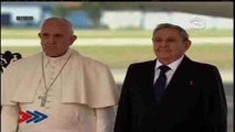 El papa anima a Cuba y a EEUU a avanzar en la reconciliación