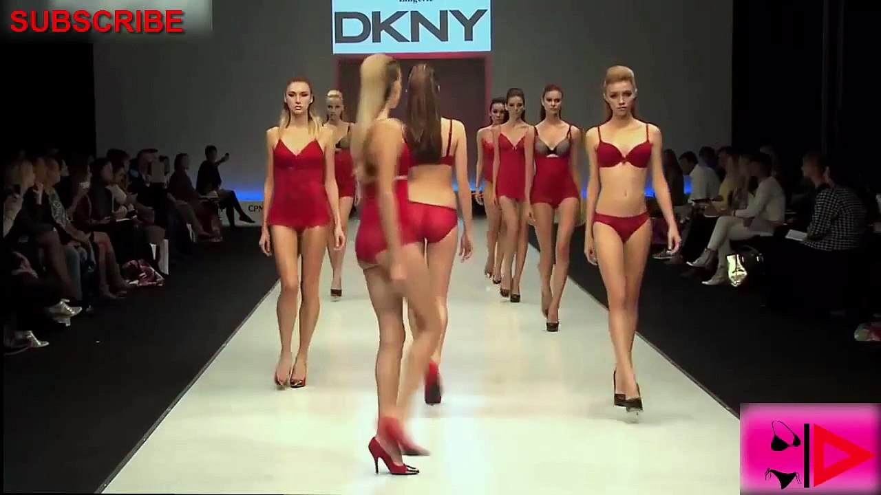 Fashion Swimsuits Show Collection Première Moscow "DKNY" Spring Summer 2014