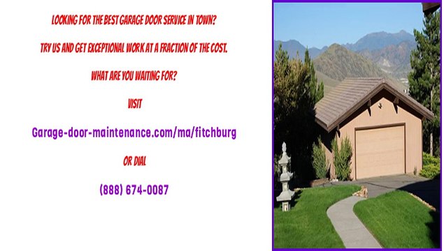 Expert Garage Door Repair Fitchburg, MA