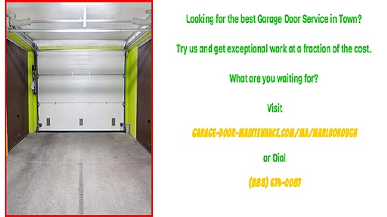 Marlborough, MA Garage Door Repair Service & Maintenance