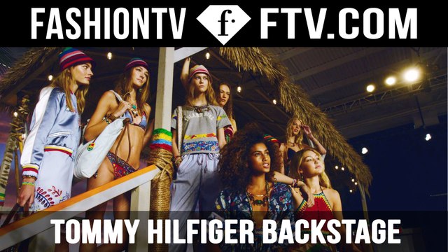 Scenes from Backstage at Tommy Hilfiger S/S 2016 | New York Fashion Week | FTV.com