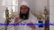 What Happened When Maulana Tariq Jameel was in Naseem Vicky’s Mother funeral ceremony – Very Emotional Bayan