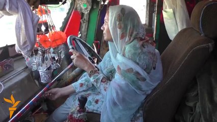 Pakistan’s first ever female truck driver